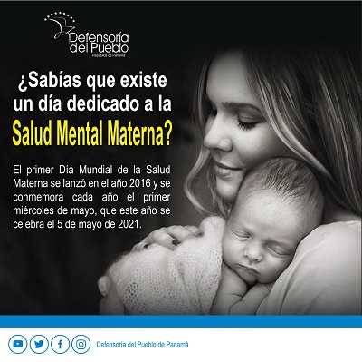 Día Mundial de la Salud Mental Materna